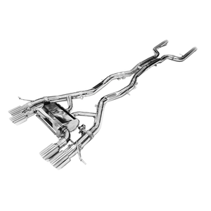 BMW M3 (G80) M4 (G82) Valvetronic Cat Back Exhaust With Chrome Tailpipes BMW M3 (G80) M4 (G82) Valvetronic Cat Back Exhaust With Chrome Tailpipes