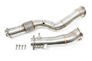 Evolve Catless Turbo Downpipes (Decat) for BMW M3 G80 / G81 | M4 G82 / G83 (S58) Evolve Catless Turbo Downpipes (Decat) for BMW M3 G80 / G81 | M4 G82 / G83 (S58)