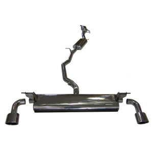 PORSCHE CAYENNE 955 3.2L V6 CAT BACK EXHAUST PORSCHE CAYENNE 955 3.2L V6 CAT BACK EXHAUST