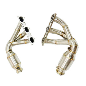 PORSCHE 911 991.2 GT3/RS 4.0 DUMMY CAT EXHAUST MANIFOLDS PORSCHE 911 991.2 GT3/RS 4.0 DUMMY CAT EXHAUST MANIFOLDS