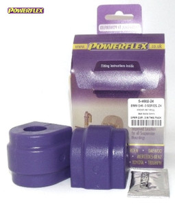 Powerflex Front Anti Roll Bar Bushes 24mm - BMW E46 3 Series Xi/XD (4 Wheel Drive)