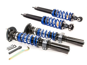 Racingline Track Suspension Kit – 2 Way Adjustable/Rear Coilover Inc. Top Mount - MQB Platform Racingline Track Suspension Kit – 2 Way Adjustable/Rear Coilover Inc. Top Mount - MQB Platform