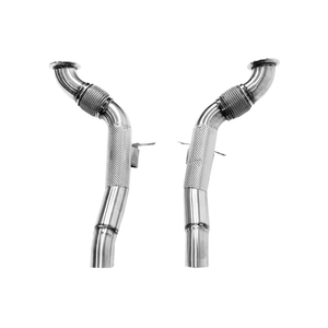 Ferrari 488 Decat Downpipes with Thermal Insulation Ferrari 488 Decat Downpipes with Thermal Insulation