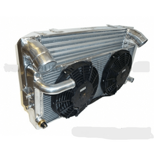 AIRTEC Intercooler and Radiator Combination – Includes Fans – Silver Finish - Ford Escort MK1 / MK2 AIRTEC Intercooler and Radiator Combination – Includes Fans – Silver Finish - Ford Escort MK1 / MK2