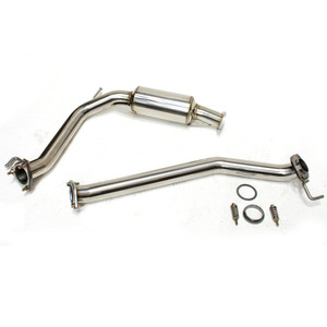 Honda Civic FN2 Type R Stainless Steel Front Pipe - Resonated Honda Civic FN2 Type R Stainless Steel Front Pipe - Resonated