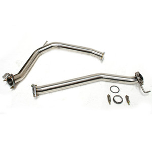Honda Civic FN2 Type R Stainless Steel Front Pipe - None Resonated Honda Civic FN2 Type R Stainless Steel Front Pipe - None Resonated