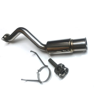 Honda Civic EP3 Type R / Type S 2.0 Rear Exhaust / Muffler - JDM 100mm Rolled Tip - Side Kicker Honda Civic EP3 Type R / Type S 2.0 Rear Exhaust / Muffler - JDM 100mm Rolled Tip - Side Kicker