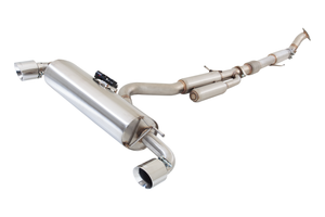 XForce Toyota Yaris GR Cat Back Exhaust System with VAREX Muffler (VALVED) - 3 inch XForce Toyota Yaris GR Cat Back Exhaust System with VAREX Muffler (VALVED) - 3 inch
