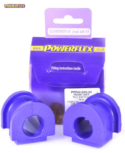 Powerflex Front Anti Roll Bar Bushes 24mm - MG ZS (2001-2005)