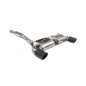 Scorpion Subaru BRZ Resonated Secondary Cat Back Exhaust with Carbon Ascari Tailpipes Scorpion Subaru BRZ Resonated Secondary Cat Back Exhaust with Carbon Ascari Tailpipes