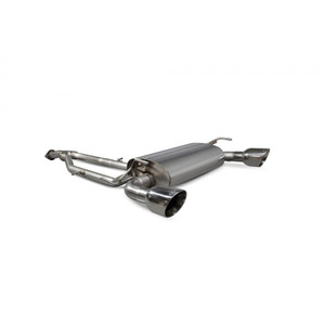 Scorpion Nissan 370Z Half Exhaust System (Y Piece Back) with Polished Daytona Tailpipes Scorpion Nissan 370Z Half Exhaust System (Y Piece Back) with Polished Daytona Tailpipes