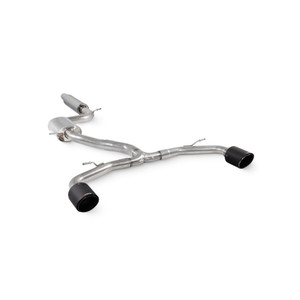 Scorpion Cupra Leon 245 Resonated GPF Back Exhaust with Carbon Ascari Tailpipes Scorpion Cupra Leon 245 Resonated GPF Back Exhaust with Carbon Ascari Tailpipes