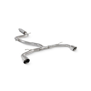 Scorpion Cupra Leon 245 Predator Resonated GPF Back Exhaust with Polished Daytona Tailpipes Scorpion Cupra Leon 245 Predator Resonated GPF Back Exhaust with Polished Daytona Tailpipes