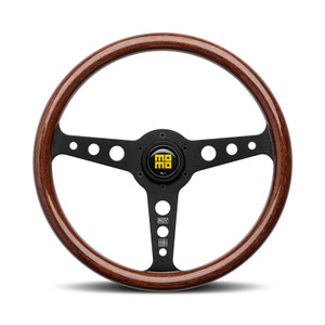 MOMO Indy Heritage Black Steering Wheel - Mahogany Wood (Street Series) MOMO Indy Heritage Black Steering Wheel - Mahogany Wood (Street Series)