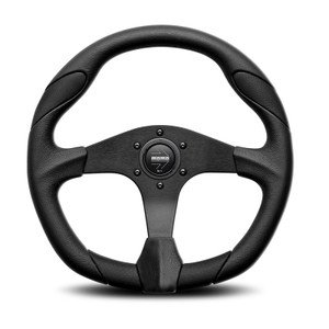 MOMO Quark Steering Wheel - Black (Street Series)