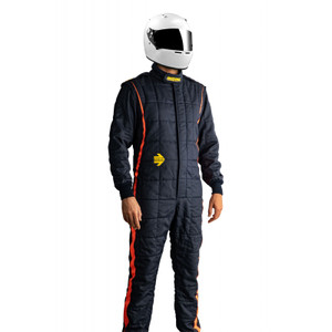MOMO Pro-Lite Race Suit (FIA Approved) - Blue and Orange MOMO Pro-Lite Race Suit (FIA Approved) - Blue and Orange