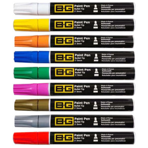 B-G Paint Marker Pen - Bullet Tip 3mm Diameter B-G Paint Marker Pen - Bullet Tip 3mm Diameter