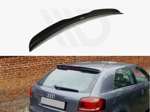 Maxton Design Audi A3 8P (2003-12) Spoiler Cap - Gloss Black Maxton Design Audi A3 8P (2003-12) Spoiler Cap - Gloss Black