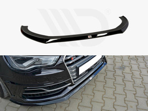 Maxton Design Audi S3 8V / A3 S-Line 8V (2013-2016) Hatchback / Sportback Front Splitter - Gloss Black Maxton Design Audi S3 8V / A3 S-Line 8V (2013-2016) Hatchback / Sportback Front Splitter - Gloss Black