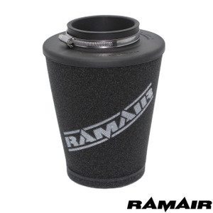 Ramair Universal Foam Cone Air Filter - 76mm ID Neck - Polymer Base - ( CC-296-76) Ramair Universal Foam Cone Air Filter - 76mm ID Neck - Polymer Base - ( CC-296-76)