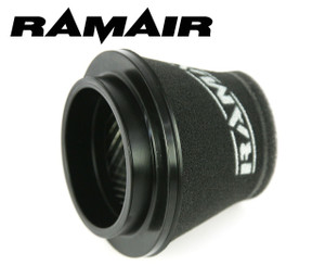 Ramair Universal Foam Cone Air Filter - 100mm ID Neck - Polymer Base - (CC-108) Ramair Universal Foam Cone Air Filter - 100mm ID Neck - Polymer Base - (CC-108)