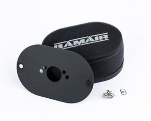 Ramair Carburettor Foam Air Filter with Baseplate to fit SU HS2 1.25in (32mm Mini Offset) - 65mm Internal Height Ramair Carburettor Foam Air Filter with Baseplate to fit SU HS2 1.25in (32mm Mini Offset) - 65mm Internal Height