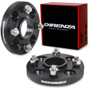 Direnza Ford Fiesta MK5 All models – 20mm Wheel Spacers – Pair – 4×108 / M12x1.5 / 63.4mm