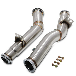 Direnza Decat Downpipes Pair (3 inch) - Mercedes Benz C43 AMG (W205) 2015-2021 Direnza Decat Downpipes Pair (3 inch) - Mercedes Benz C43 AMG (W205) 2015-2021