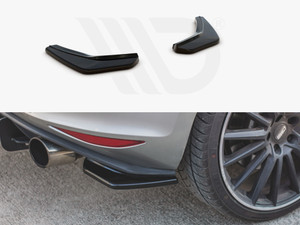 Maxton Design Volkswagen Golf MK7 GTI (2013-2016) Rear Side Splitters V2 - Gloss Black Maxton Design Volkswagen Golf MK7 GTI (2013-2016) Rear Side Splitters V2 - Gloss Black