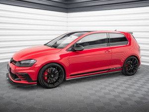 Maxton Design Volkswagen Golf MK7 GTI Clubsport (2016-2017) Racing Side Skirts Diffusers - Gloss Black Maxton Design Volkswagen Golf MK7 GTI Clubsport (2016-2017) Racing Side Skirts Diffusers - Gloss Black