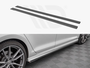 Maxton Design Volkswagen Golf MK7 R (2013-2016) Street PRO Side Skirts Diffusers - Gloss Black Maxton Design Volkswagen Golf MK7 R (2013-2016) Street PRO Side Skirts Diffusers - Gloss Black