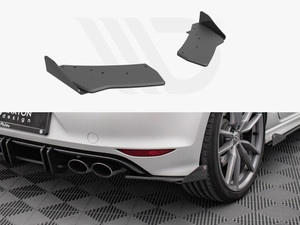 Maxton Design Volkswagen Golf MK7 R (2013-2016) Street PRO Rear Side Splitters + Flaps - Gloss Black Maxton Design Volkswagen Golf MK7 R (2013-2016) Street PRO Rear Side Splitters + Flaps - Gloss Black
