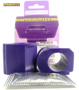 Powerflex Front Anti Roll Bar Chassis Mount Bush 25mm - Renault Clio V6 (2001 - 2005) Powerflex Front Anti Roll Bar Chassis Mount Bush 25mm - Renault Clio V6 (2001 - 2005)