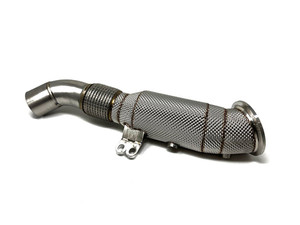 Masata BMW B58 F20 F32 G01 G30 Catted Downpipe With Heat Shield (M140i / M240i / 340i / 540i / 640i / 740i) 200 Cells Masata BMW B58 F20 F32 G01 G30 Catted Downpipe With Heat Shield (M140i / M240i / 340i / 540i / 640i / 740i) 200 Cells