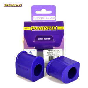 Powerflex Front Anti Roll Bar Chassis Mount Bushes 24mm - Renault Megane I (1995-2002)