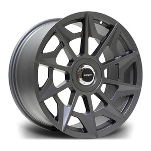 Stuttgart SVT - 19 inch X 8.5 - 5 x 112 / 120 -  ET35 - Matt Gunmetal - SET OF 4 Stuttgart SVT - 19 inch X 8.5 - 5 x 112 / 120 -  ET35 - Matt Gunmetal - SET OF 4