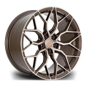 Riviera Wheels RF108 (Flow Formed) - 19 inch - Bronze Double Dark Tint - SET OF 4 Riviera Wheels RF108 (Flow Formed) - 19 inch - Bronze Double Dark Tint - SET OF 4