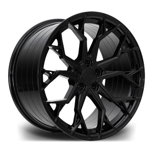 Riviera Wheels RF5 (Flow Formed) - 22 inch - Gloss Black - SET OF 4 Riviera Wheels RF5 (Flow Formed) - 22 inch - Gloss Black - SET OF 4