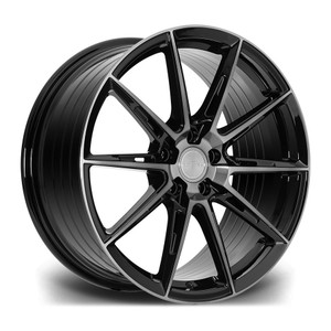 Riviera Wheels RF6 (Flow Formed) - 21 inch - Black Polished Dark Tint - SET OF 4 Riviera Wheels RF6 (Flow Formed) - 21 inch - Black Polished Dark Tint - SET OF 4