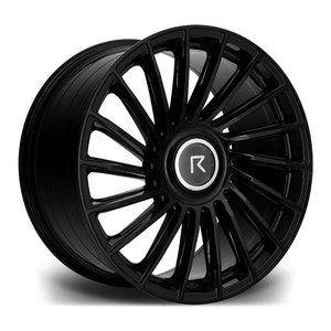 Riviera Wheels RF8 (Flow Formed) - 19 inch - Gloss Black - SET OF 4 Riviera Wheels RF8 (Flow Formed) - 19 inch - Gloss Black - SET OF 4