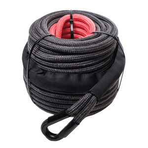 Saberpro Double Braided 30m Winch Rope (BLACK) Saberpro Double Braided 30m Winch Rope (BLACK)