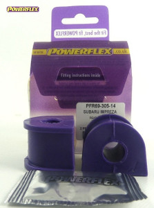 Powerflex Rear Anti Roll Bar To Chassis Bushes 14mm - Subaru Legacy BM, BR (2009 - 2014) Powerflex Rear Anti Roll Bar To Chassis Bushes 14mm - Subaru Legacy BM, BR (2009 - 2014)