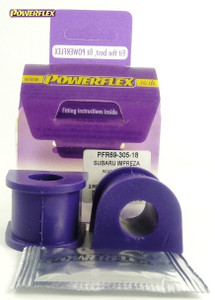 Powerflex Rear Anti Roll Bar To Chassis Bushes 18mm - Subaru Legacy BE, BH (1998 - 2003) Powerflex Rear Anti Roll Bar To Chassis Bushes 18mm - Subaru Legacy BE, BH (1998 - 2003)