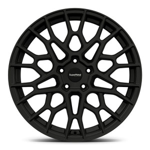Supermetal Cell - 18 inch X 8.5" - 5 x 120 ET50 - Matt Black - VW Transporter T5 / T6 - SET OF 4 Supermetal Cell - 18 inch X 8.5" - 5 x 120 ET50 - Matt Black - VW Transporter T5 / T6 - SET OF 4
