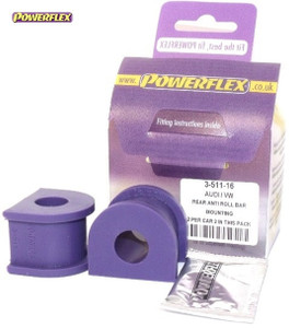 Powerflex Rear Anti Roll Bar Mount 16mm - Volkswagen Bora 4 Motion (1999-2005) Powerflex Rear Anti Roll Bar Mount 16mm - Volkswagen Bora 4 Motion (1999-2005)