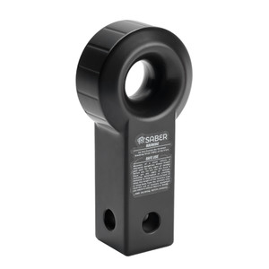 7075 Aluminium Rope Friendly Recovery Hitch - Cerakote Black 7075 Aluminium Rope Friendly Recovery Hitch - Cerakote Black