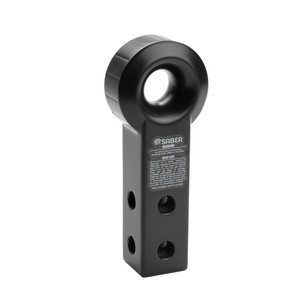 7075 Aluminium Rope Friendly Recovery Hitch Extended - Cerakote Black 7075 Aluminium Rope Friendly Recovery Hitch Extended - Cerakote Black