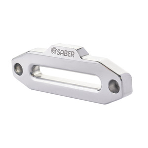 Saber Offroad Aluminium Standard Hawse Fairlead - Polished Alloy Saber Offroad Aluminium Standard Hawse Fairlead - Polished Alloy