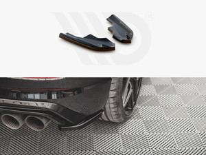 Maxton Design Volkswagen Golf MK8 R (2020+) Rear Side Splitters V.4 / Side Spats - Gloss Black Maxton Design Volkswagen Golf MK8 R (2020+) Rear Side Splitters V.4 / Side Spats - Gloss Black