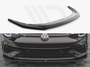 Maxton Design Volkswagen Golf MK8 R (2020+) Front Splitter V.3 - Gloss Black Maxton Design Volkswagen Golf MK8 R (2020+) Front Splitter V.3 - Gloss Black